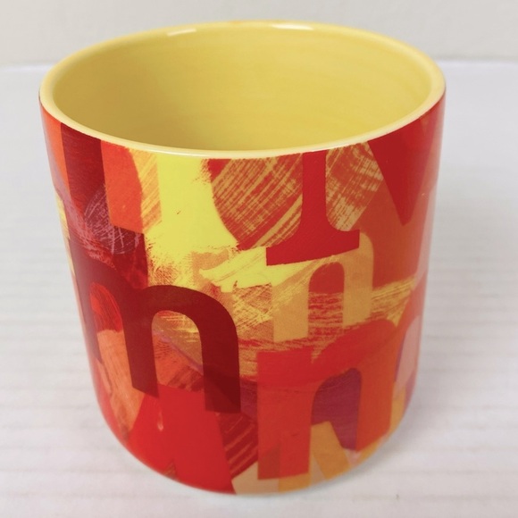 Anthropologie Lottie Monogram Mug Letter M 18oz - Picture 3 of 6